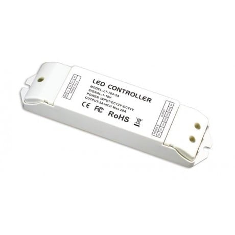 LED Controller 0-10V 4x 5A