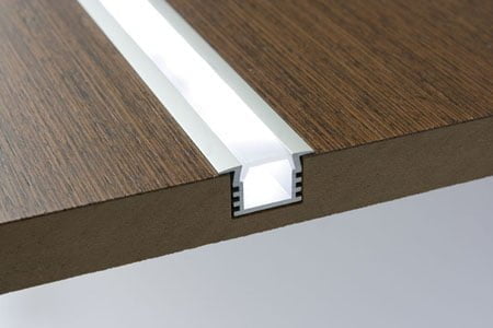 LED PROFIEL Pro Line ALU 12 mm inbouw