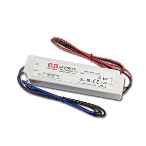 LED VOEDING MEANWELL 12V 60W 5A IP67